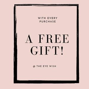 Free gift with Purchase